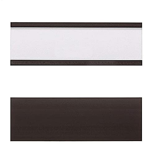 30 Pack Magnetic Label Holders with Clear Plastic Protectors for Metal Shelf Magnetic Labels and Labels (3" x 1") - Image 3
