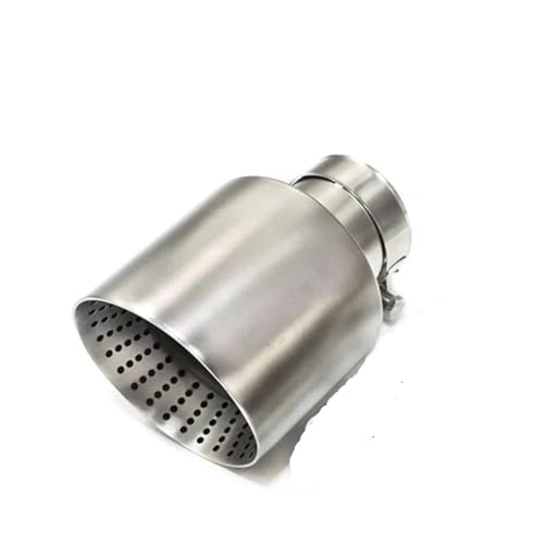 Système d'embout d'échappement voiture inox mat résistant ID 63mm OD 101mm