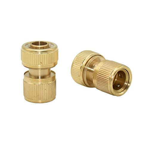 Raccord rapide pour tuyau d'arrosage 5/8" laiton pour stopper les fuites au robinet - 3