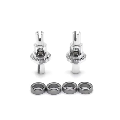 RC�A�N�Z�T���[ For WLtoys 1/28 284131 K969 K979 K989 K999 P929 P939 For MINI-Q For MINI-Z ���^�� �A�b�v�O���[�h �A�N�Z�T���[ �f�B�t�@�����V���� RC �J�[ �������i(Silv