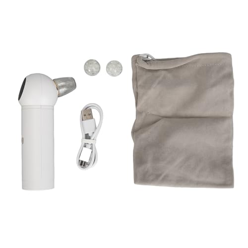 Electric Ear Dryer Device with Red, 2 Drying Levels, Compact Lightweight for Showering, Swimming, Surfing Water Sports