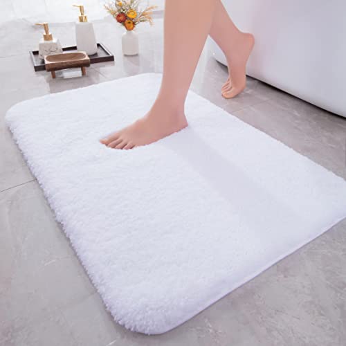 Shop White Microfiber Bath Mats for Soft and Absorbent Mats
