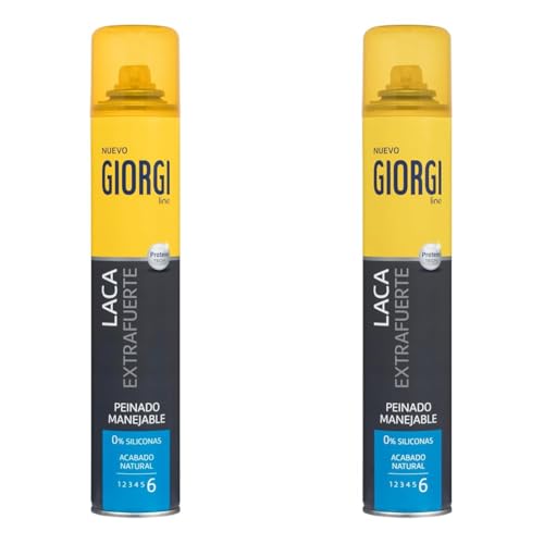 Giorgi Line - Laca Extrafuerte, Laca Manejable de Acabado...