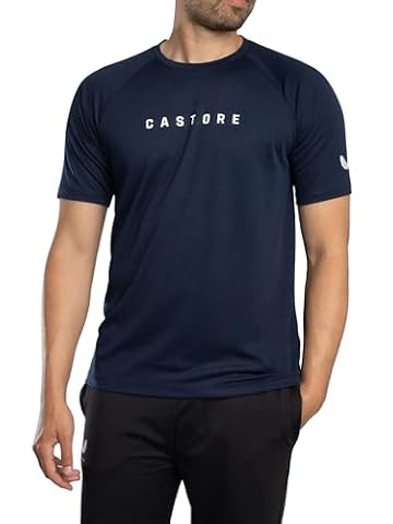 Castore Męski Koszulka Raglan, Navy, XS