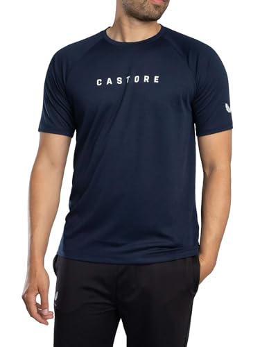 Castore Męski Koszulka Raglan, Navy, XS