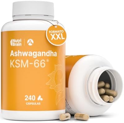 Ashwagandha KSM-66® (5% Whitanólidos) - Formato XXL, 4 Meses - 15...