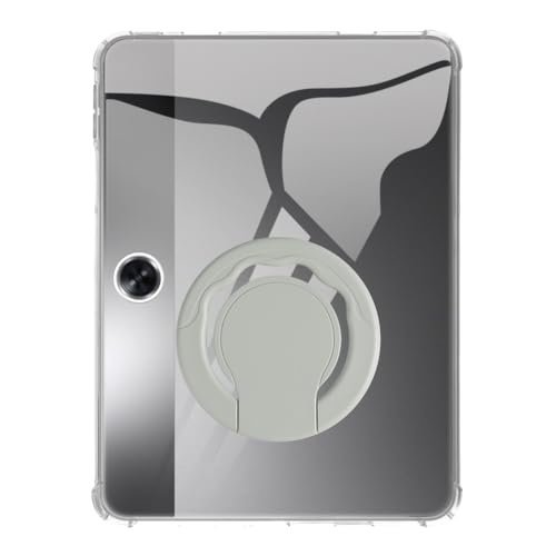 Étui pour Oppo Pad Neo 11.4 2024 coque antichoc transparente avec anneau 360