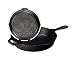 Lodge Seasoned Cast Iron Buffalo Nickel Skillet - 10.25 Inch Collectible Iconic Frying Pan
