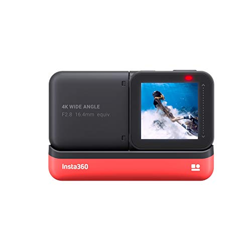 Image of Insta360 ONE R 4K Edition - 4K 60fps Sports Action Camera with Stabilization, IPX8 Waterproof, Reversible Touch Screen, Slow Motion, Adaptive Design