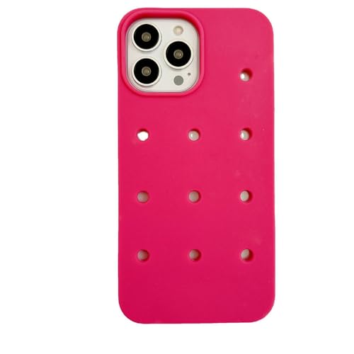 Protection antichoc respirante rose rouge iPhone 15 Plus pour le quotidien
