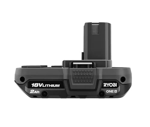 Ryobi One+ 18V Lithium-Ion Battery and Charger Kit, Extreme Weather Performance, Fast Charge Less Than 1 Hour