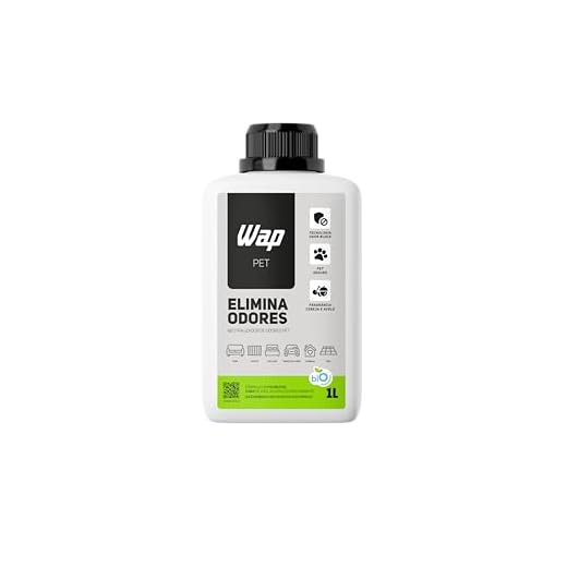WAP Eliminador e Neutralizador de Odores Pet WAP ELIMINA ODORES PET 1 LITRO, Branco e Verde