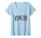 Photo Gallery donna venezia italy gift italian souvenir venezia maglietta con collo a v Photo Gallery donna venezia italy gift italian souvenir venezia maglietta con collo a v