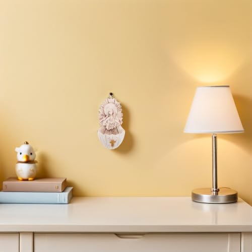Bénitier mural en résine beige TEHAUX de décoration de maison solide lot de 5