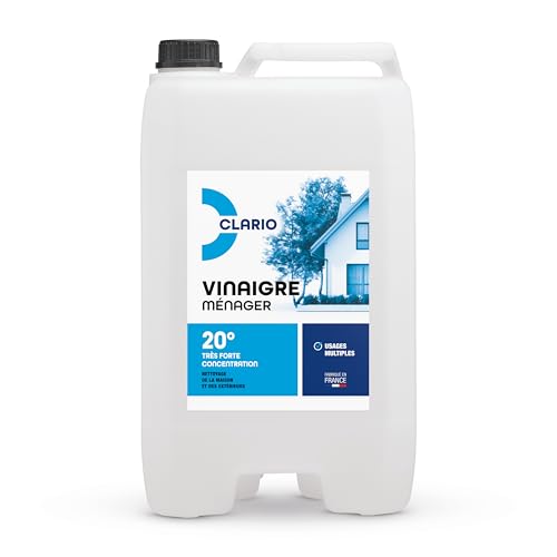 Vinaigre Ménager 20 Degrés – SUPER CONCENTRE – Vinaigre Blanc...
