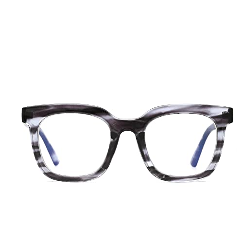 Image of ZERO D Computer Glasses for Eye Protection Square Zero Power Blue Ray Glasses for Men Unisex Blue Light Filter Glasses for Men Anti glare Blue Light Glasses for Women No Hard Box