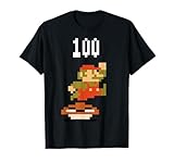 Nintendo Super Mario 8-bit Goomba Jump 100 Points T-Shirt T-Shirt