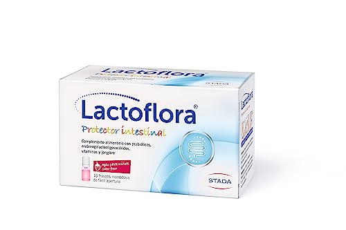 Lactoflora - Probiótico Protector Intestinal Infantil- mejora la salud gastrointestinal - Vitamina...