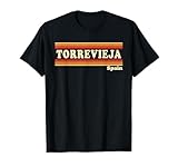 Vintage 80s Torrevieja España Retro Gráfico Camiseta