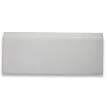 Stone Center Online Thassos White Greek Marble Baseboard Edge Trim Molding 5"x12" Honed Bathroom Kitchen Wall Floor Tile