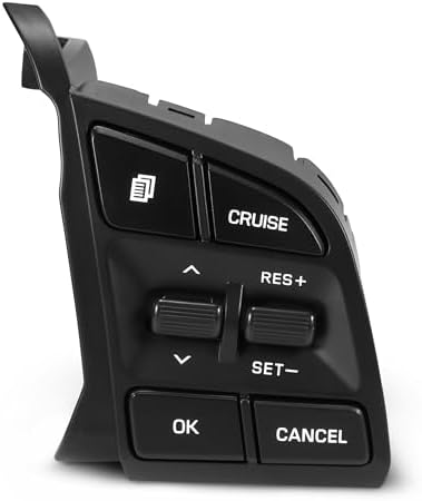 HUSUKU Steering Wheel Cruise Switch for 2015-2019 Hyundai Tucson Right