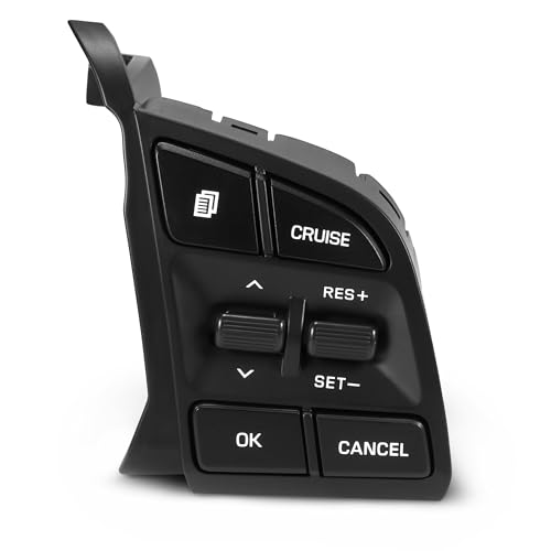 HUSUKU Steering Wheel Cruise Control Switch Right Side Compatible with Hyundai Tucson 2015 2016 2017 2018 2019 Replace 96720-D32004X 96720-D3200