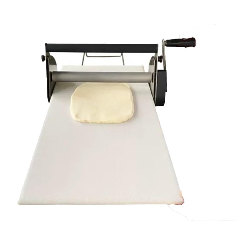 Laminatrice for pasta pieghevole, Macchina manuale for riavvolgere i fideos, Acciaio inossidabile for alimenti, Prevenzione dell'ossidazione, Utilizzo nei croissant(Rs101)
