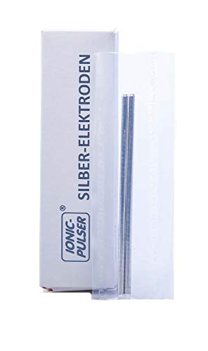 Électrodes d'argent eAG85 Ionic-Pulser lot de 2 pour remplacer vos tiges usées et réussir l'électrolyse