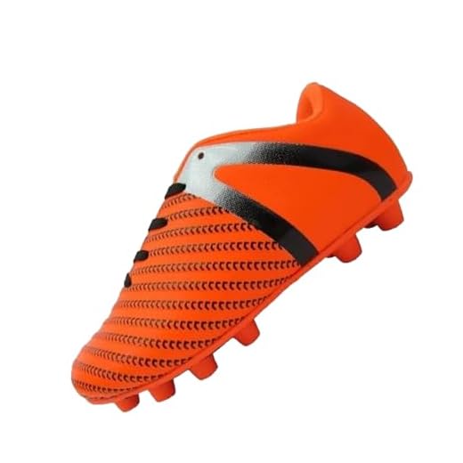 Vizari Baby Impact FG Orange/Silver Size 9 Soccer Shoe, 9 Regular US Toddler