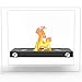Regal Flame Indoor Outdoor Monrow Ventless Tabletop Portable Bio Ethanol Fireplace in Black