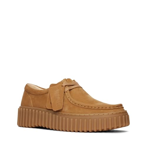 Image of Clarks Torhill Bee Nubuck Schuhe in