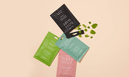 Rated Green - Rosemary Balancing Scalp Pack - Cold Brew Organic Rosemary With Charcoal For Oily Scalp - Pack Of 5-1.69 Oz Each - 8.45 Fl. Oz. Total - Softening Hair Mask For Women & Men #TOP7