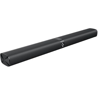 Assistrust Sound Bar for Smart TV, Soundbar with Bluetooth/ARC/Opt/AUX Connect, Auto Volume Boost, 3 Equalizer Modes, 2 in 1 Detachable Soundbar for TV/PC/Gaming/Projectors