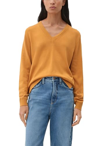 s.Oliver Women's 2129646 Pullover Langarm, Yellow, 40