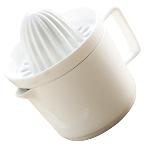 FOMIYES Exprimidor de Jugo de Frutas Manual Taza Práctica y Cuerpo Desmontable, Exprimidor de Mano para Uso Doméstico en Cocina
