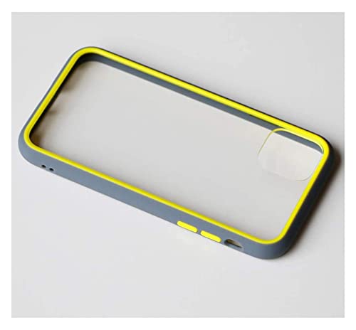 Coque iPhone 11 transparente KANUZ étui antichoc mince gris 6,1"