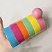 Deevoka 6X Creative Sticky Ball Tape Colorful Crafts Educational Toys for Adult Kids Accessories