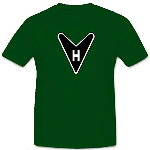 Horten Ho 229 emblème avion t-shirt vert idée cadeau originale pour passionné d'aviation