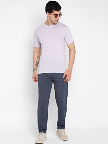 Image of Allen Cooper Men's Super Combed Cotton Rich Solid Round Neck Half Sleeve T-Shirt