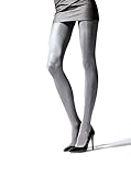 lurex strickjacke silber  Klaritta Damen Strumpfhose Gr. S, silber