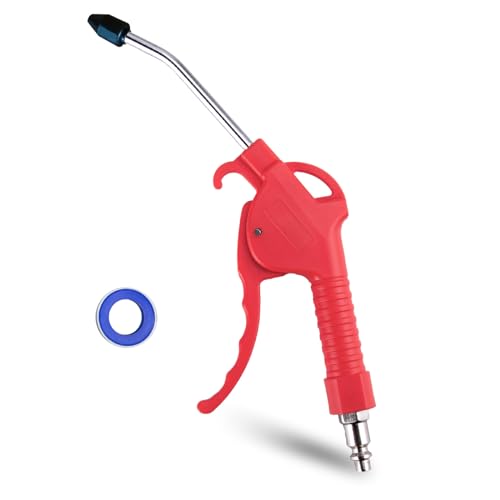 PNTGREEN Air Blow Gun 4 Air Nozzle Blow Gun Air Compressor Accessories and Dust Removal Cleaning Tool1 Pack