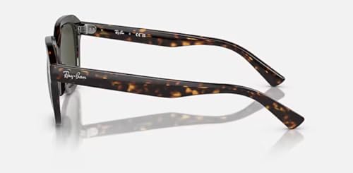 Image of Ray-Ban womens Rb4398f Erik Low Bridge Fit Square Sunglasses