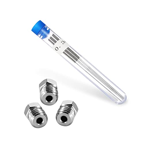 Alipis Stainless Steel Nozzle Cleaning Tool for Printer Useful Nozzle Parts Kit Maintenance