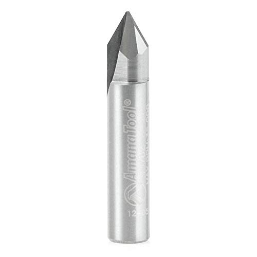 Amana Tool - 45782 Solid Carbide V Groove Engraving 60 Deg x