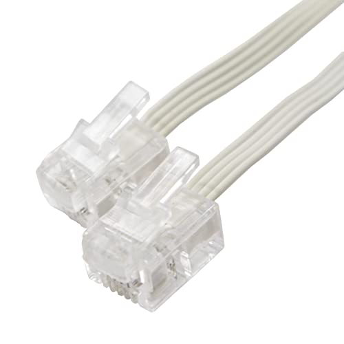Amazon | マクサー電機 モジュラーコード プラグ付き 6極 4芯/2