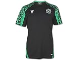 Funktionelles Hannover 96 Trainingsshirt in schwarz von Macron