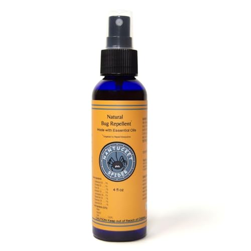 NANTUCKET SPIDER Deet-Free Bug Repellent w Pump Spray Top, 4 FZ