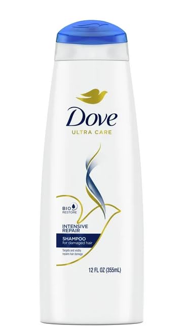Dove Damage Therapy Intensive Repair Shampoo 12 oz (Pack of 4)