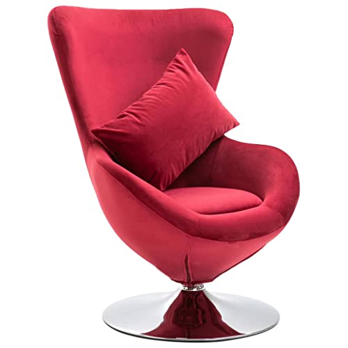 Roter moderner Sessel
