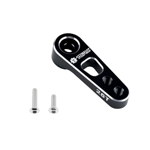 Klaxon servo avant 25T M3 pour Axial 1/8 AXP8 Gilamon Buggy noir